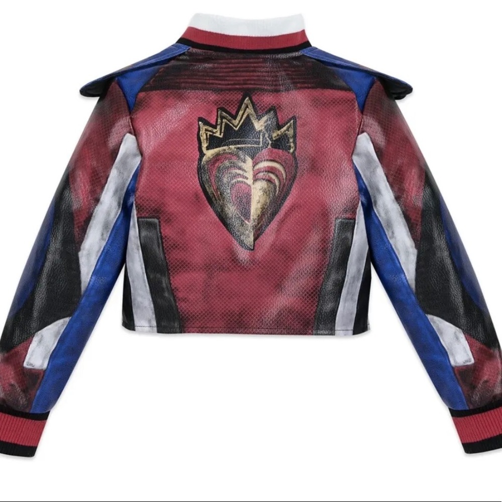 Authentic Disney Store Descendants Faux Leather Evie Complete Costume size 4 - Picture 2 of 5
